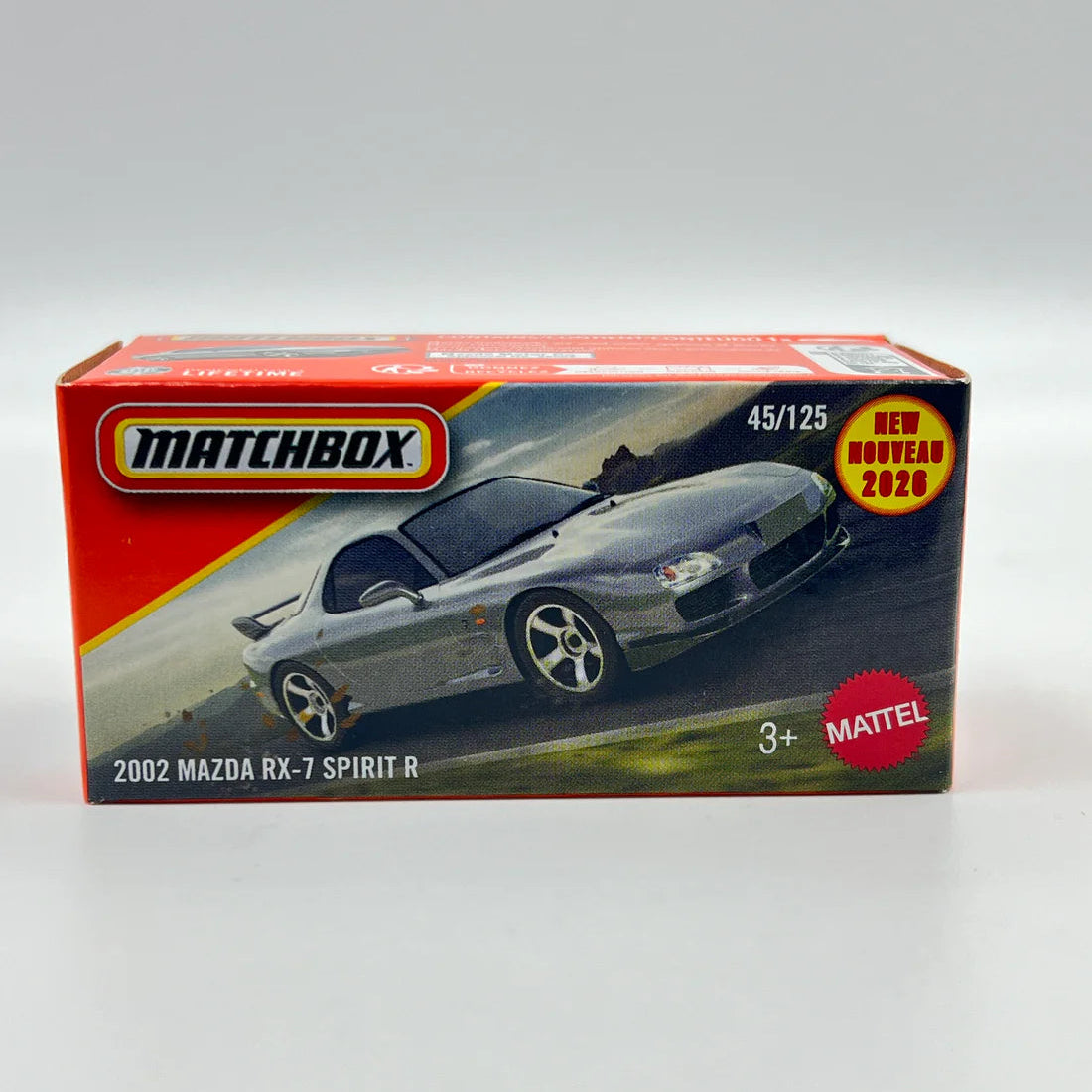 2002 Mazda RX-7 Sprint R (Grey) – Matchbox by Mattel - Prithvi Enterprises