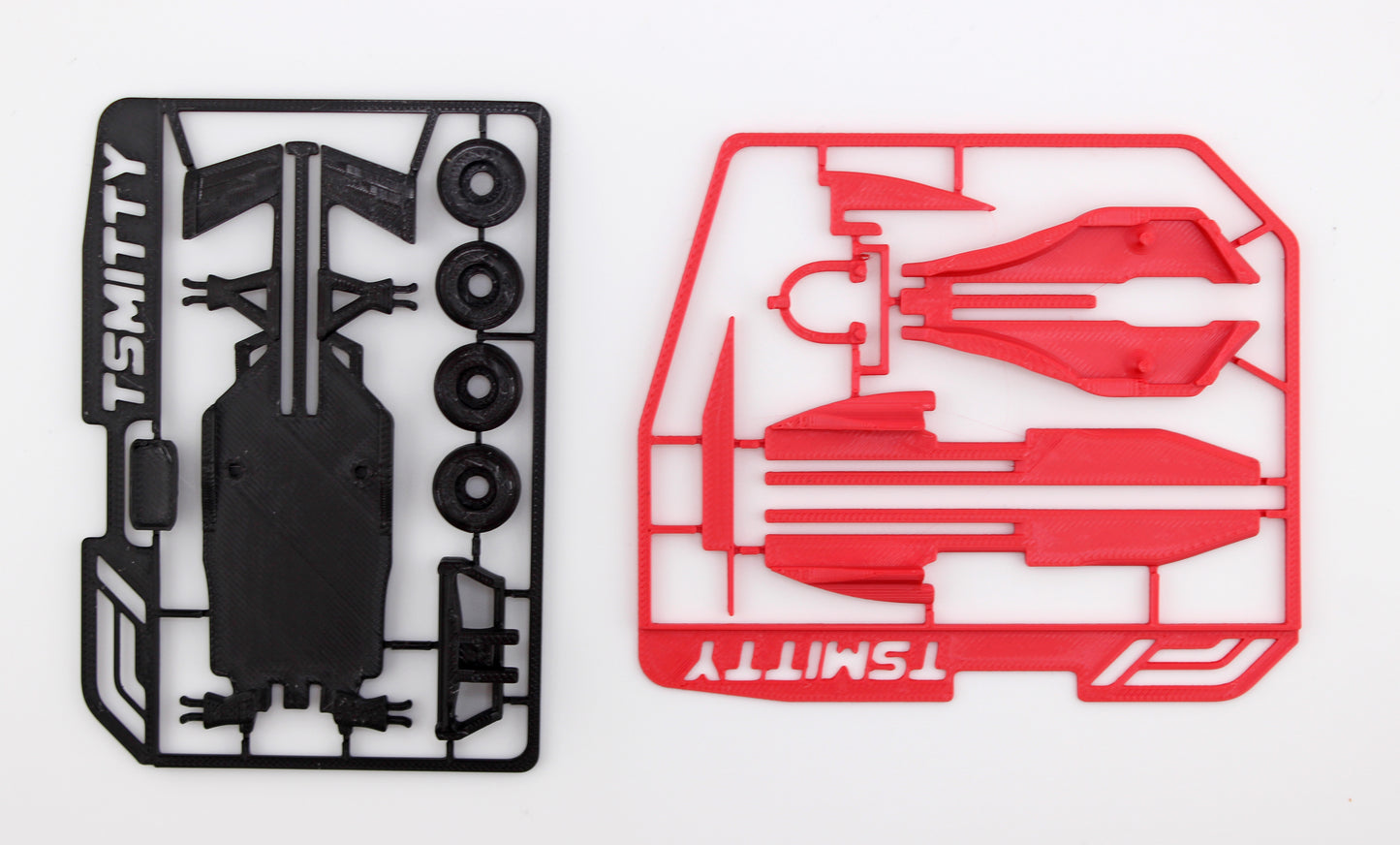 F1-Style Car Kit Card – Buildable Collectible Model (200 x 150 mm)