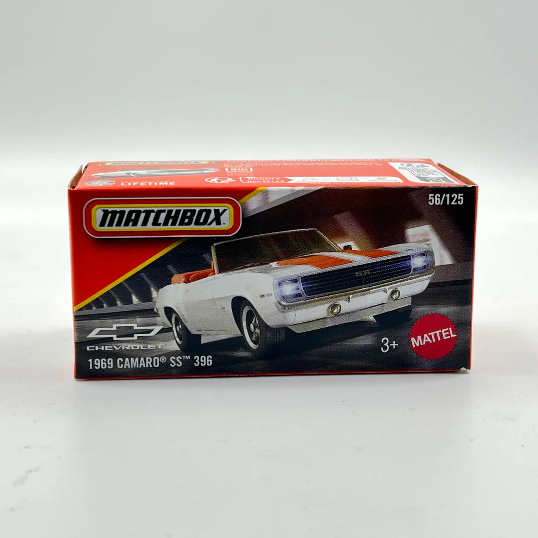 1969 Camaro SS 396 (White) – Matchbox by Mattel - Prithvi Enterprises