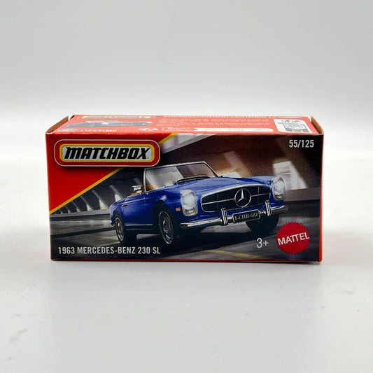 1963 Mercedes-Benz 230 SL (Blue) – Matchbox by Mattel - Prithvi Enterprises