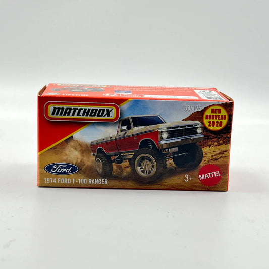 1974 Ford F-100 Ranger (Off White) – Matchbox by Mattel - Prithvi Enterprises