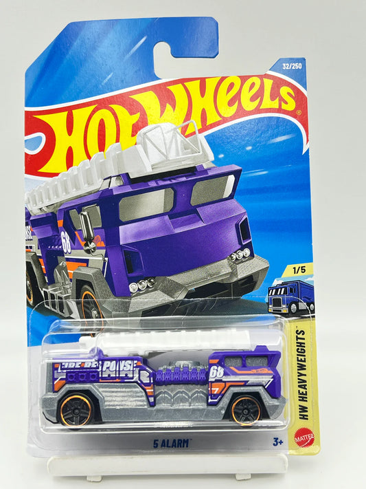 5 Alarm (Purple) – Hot Wheels by Mattel - Imported (B Case)