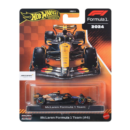 McLaren F1 Team (#4) - Hot Wheels Premium 2025 by Mattel