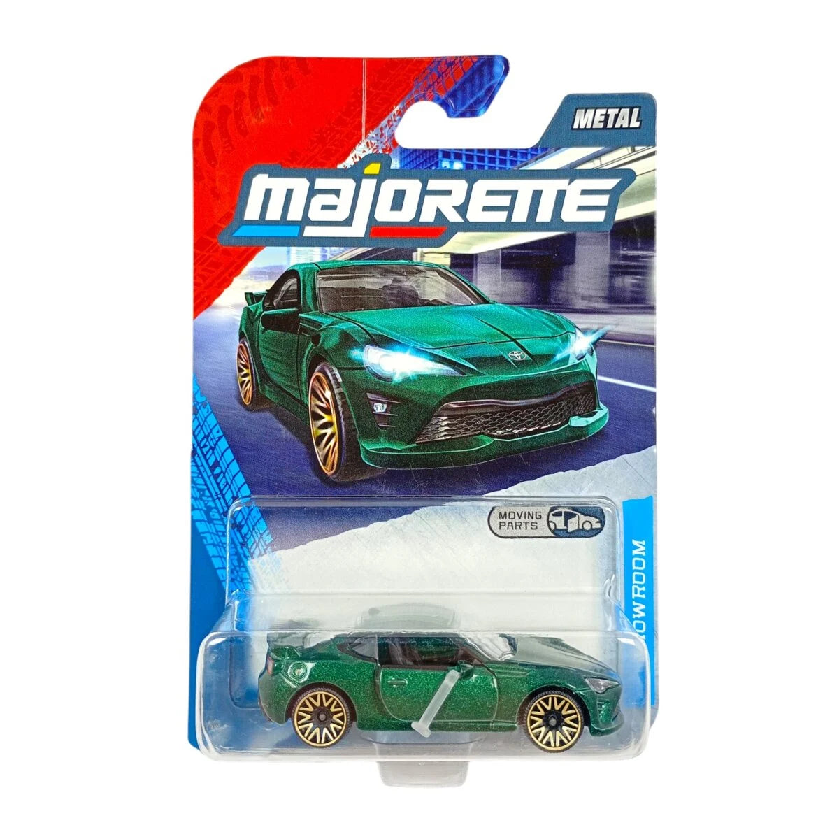 Toyota 86 GT (Green) – Majorette Moving Parts Edition - Prithvi Enterprises