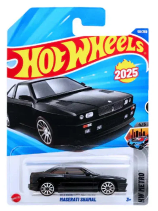 Maserati Shamal (Black) – Hot Wheels 2025 by Mattel