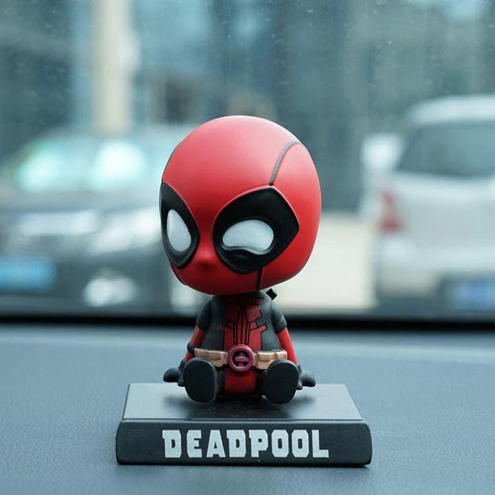 Deadpool Bobblehead with Mobile Holder