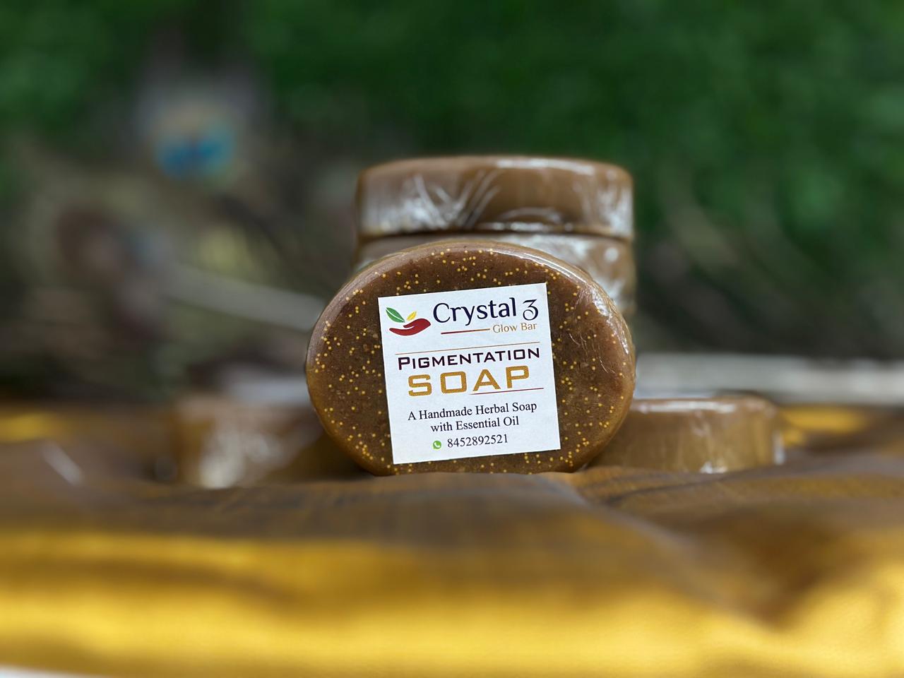 Pigmentation Soap – Crystal z Glow Bar (90–100 g)