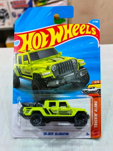’20 Jeep Gladiator (Green) – Hot Wheels 2025 by Mattel
