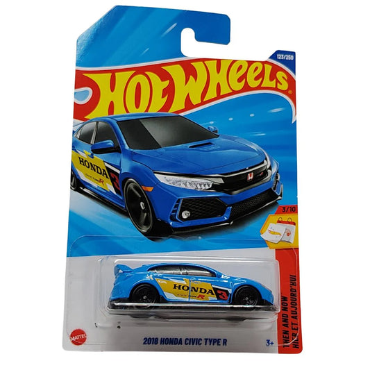 2018 Honda Civic Type R (Blue) – Hot Wheels 2025 by Mattel