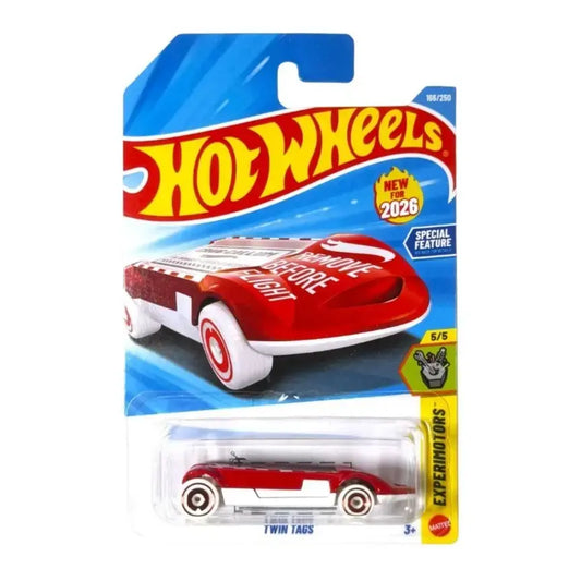 Twin Tags (Red) – Hot Wheels 2026 by Mattel
