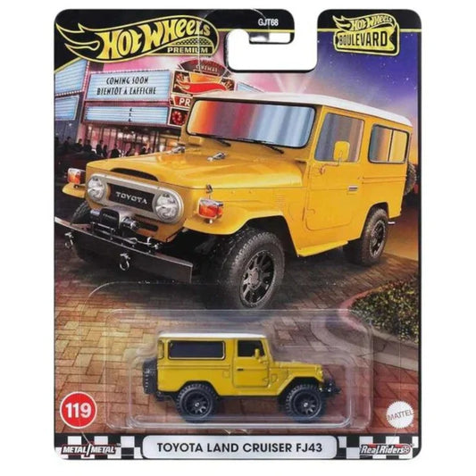 Toyota Land Cruiser FJ43 (Yellow) – Hot Wheels Boulevard Premium by Mattel - Imported - Prithvi Enterprises