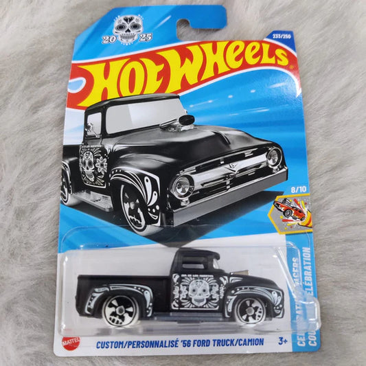 CUSTOM/PERSONNALISE 56 FORT TRUCK/CAMION (Black) – Hot Wheels 2025 by Mattel