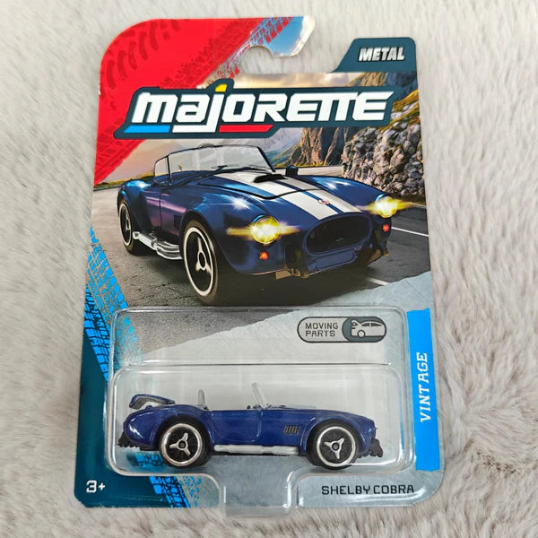 Shelby Cobra (Blue) – Majorette Vintage Moving Parts Edition