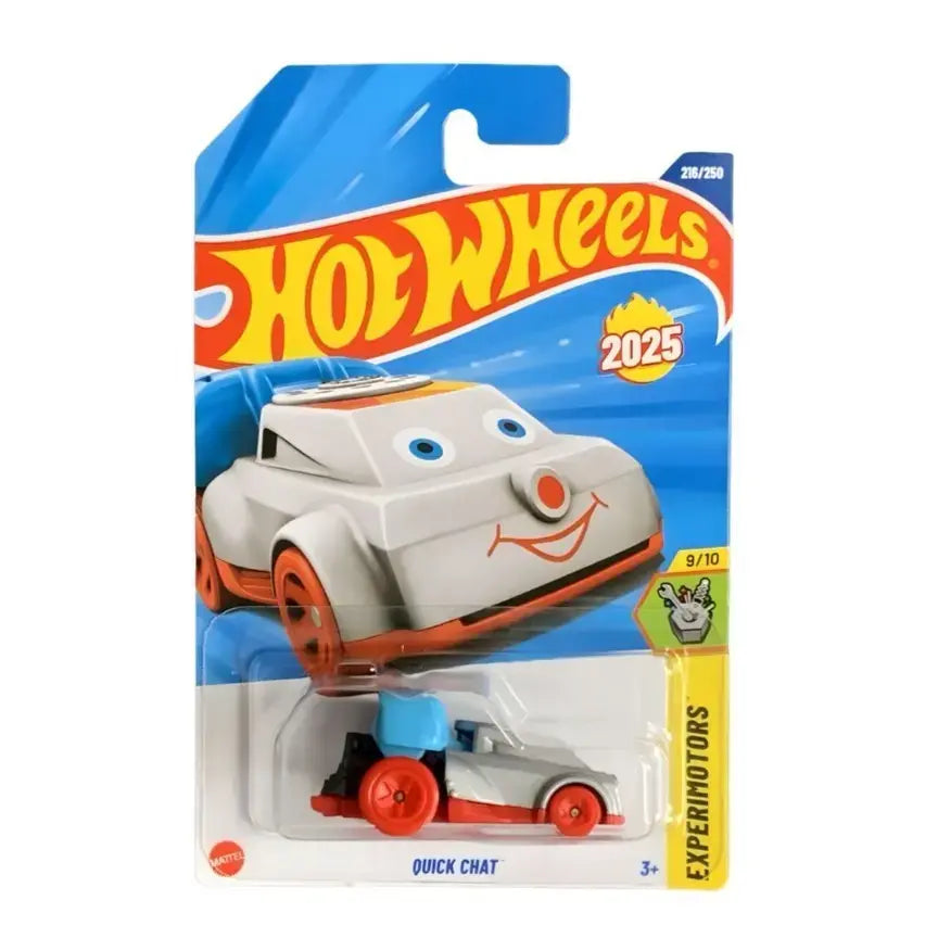Quick Chat (Silver) – Hot Wheels 2025 by Mattel