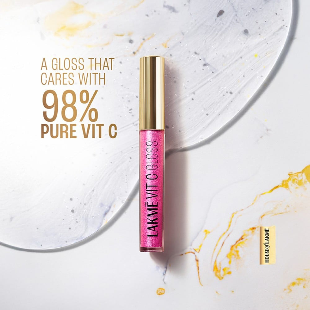 Lakme Superglow Vit C Lip Gloss (Pearl C5) : 2.5 ml