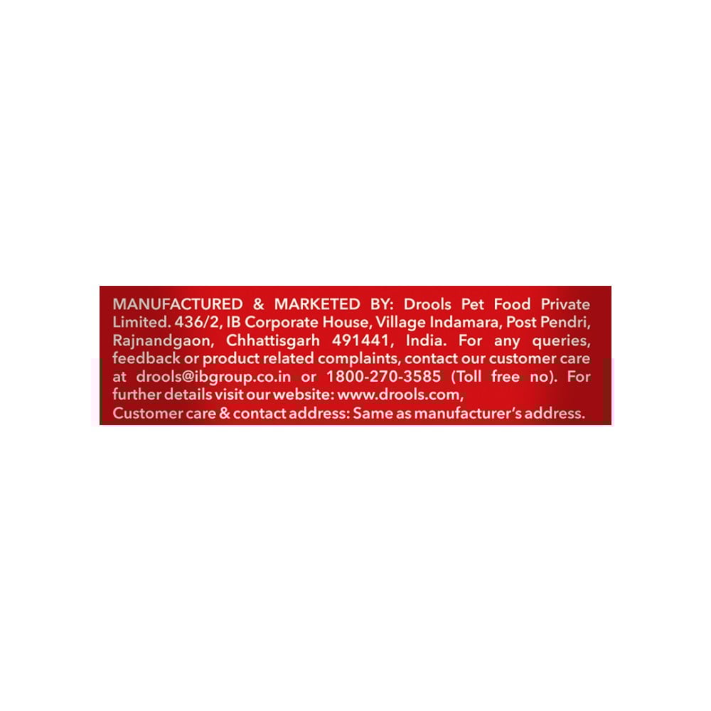 Drools Real Chicken and Chicken Liver Chunks in Gravy Dog Wet Food (Adult) : 150 g