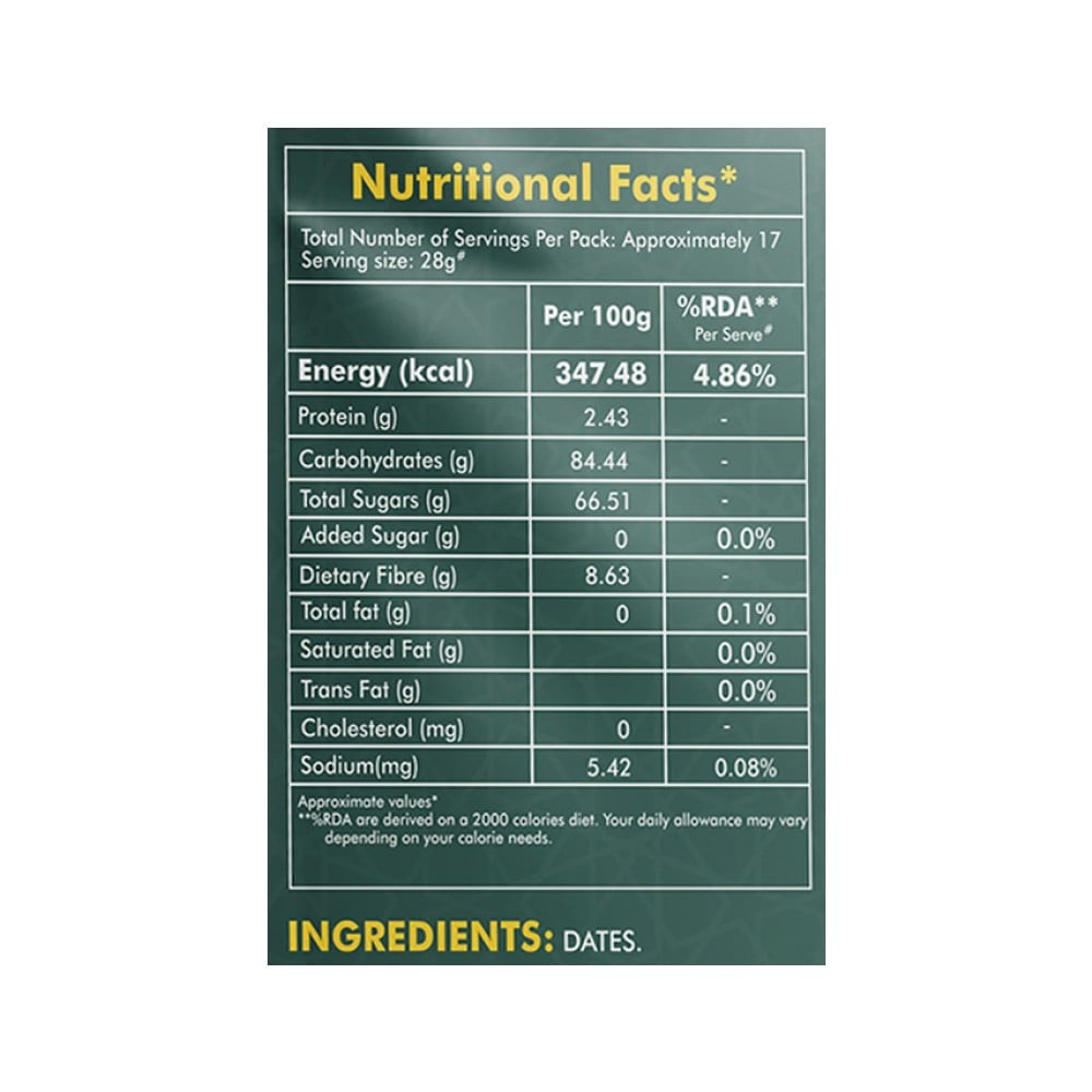 Unifit Royal Dates (Khajur) : 500 g