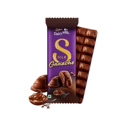 Cadbury Dairy Milk Silk Ganache Milk Chocolate Bar : 58 g