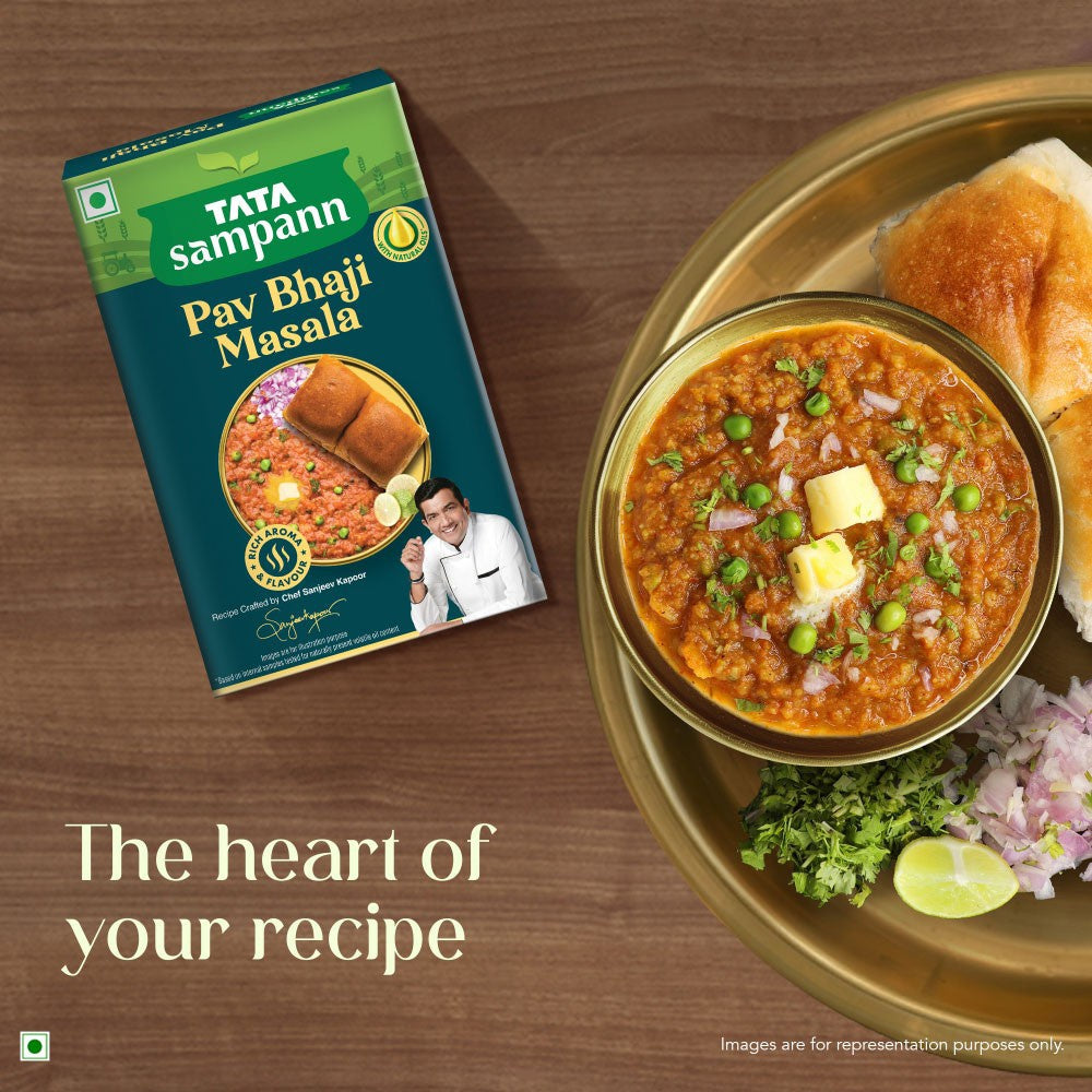 Tata Sampann Pav Bhaji Masala with Natural Oils : 100 g