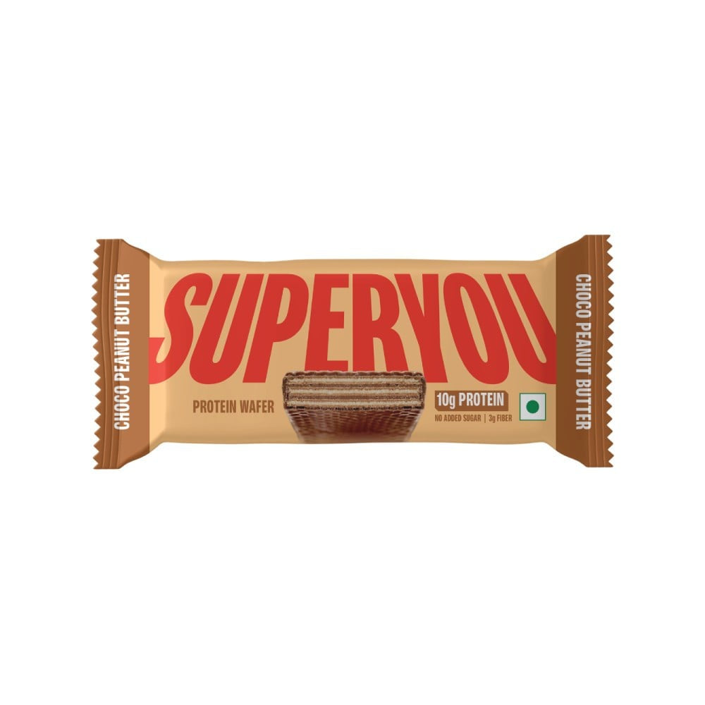 SuperYou Choco Peanut Butter Wafer Protein Bar : 40 g