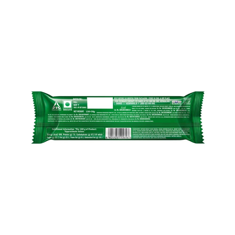 Sunfeast Mom's Magic Cashew & Almond Cookies - Pack of 2 : 2 x 200 g