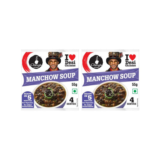 Ching's Secret Manchow Soup - Pack of 2 : 2 x 55 g