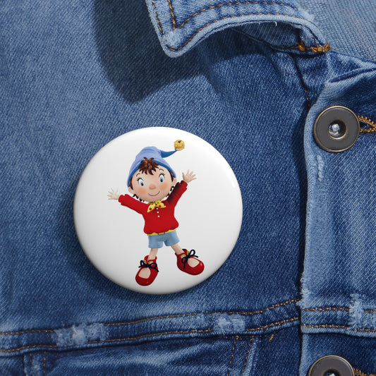 Noddy - Happy: Printed Button Badge - Prithvi Enterprises