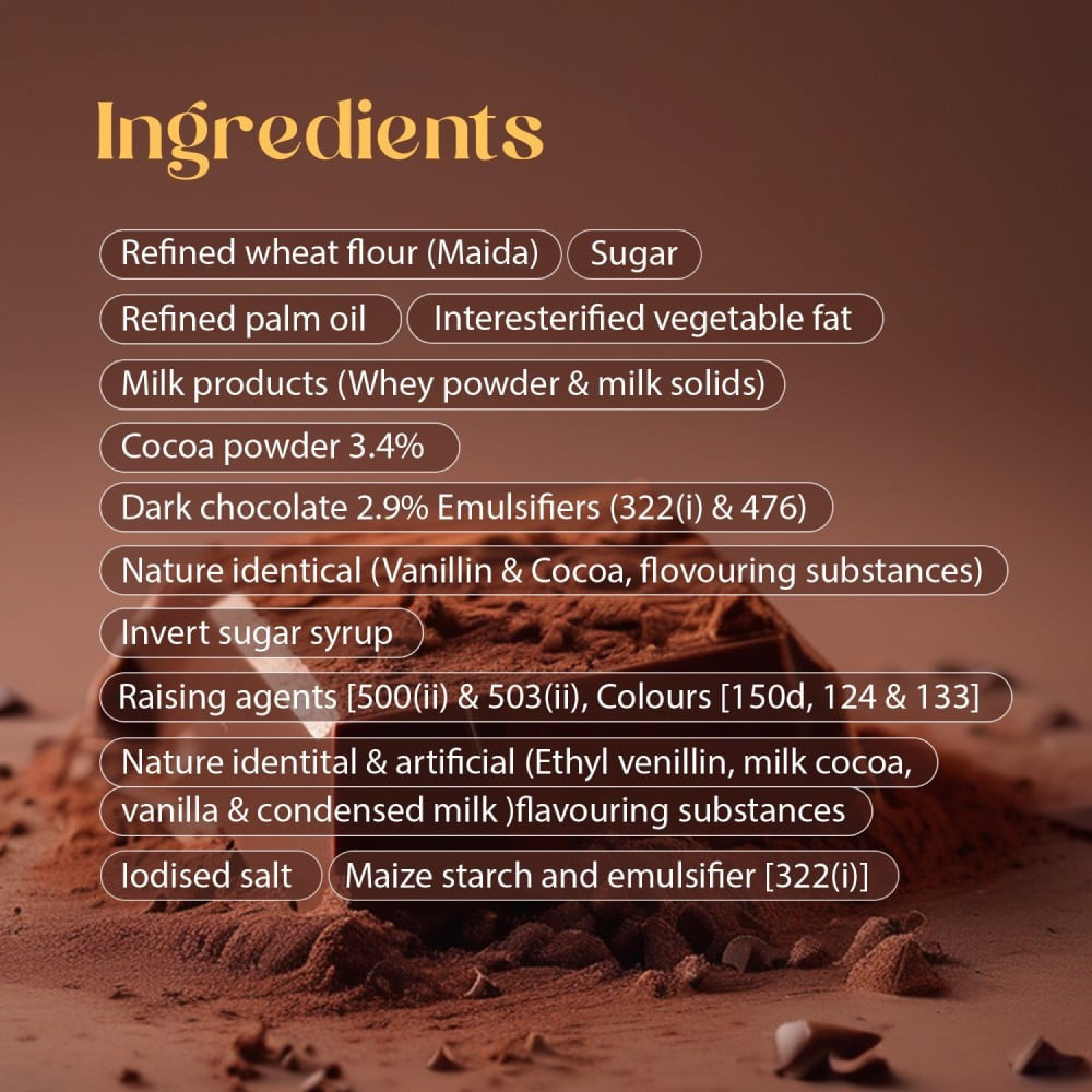 Britannia Pure Magic Choco Stars Chunky Chocolate Topped Cookies : 68.9 g