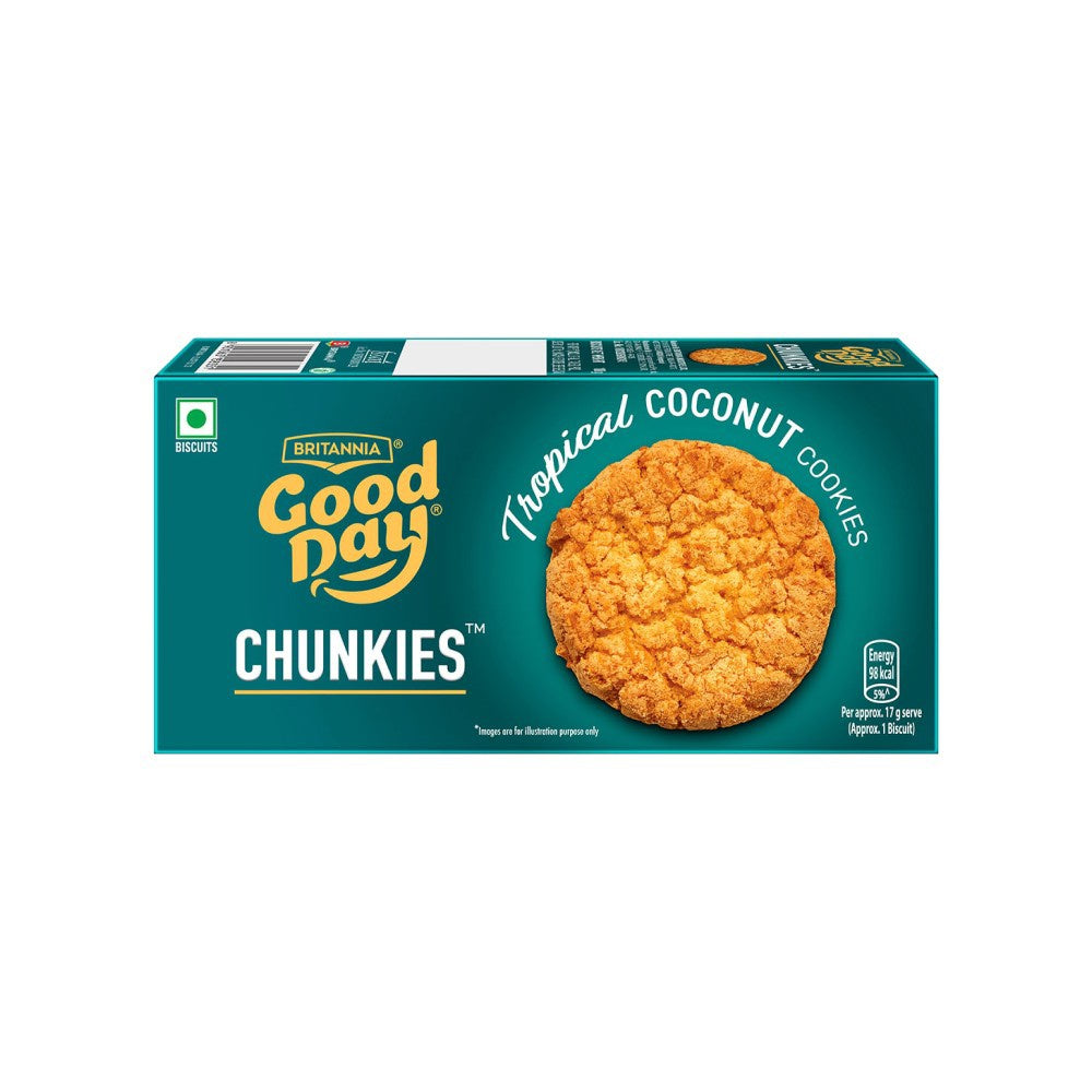 Britannia Good Day Chunkies Tropical Coconut Cookies : 100 g