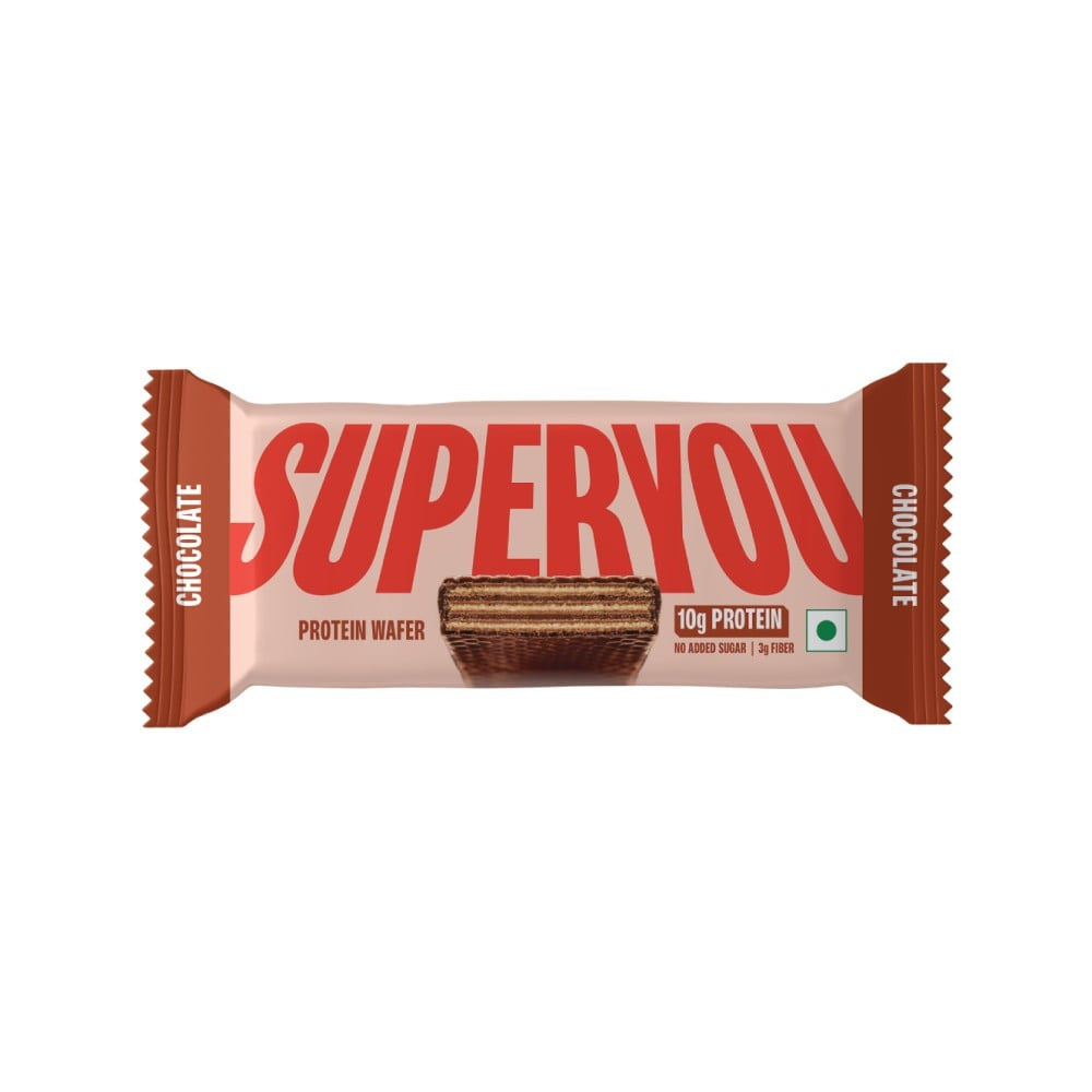 SuperYou Chocolate Wafer Protein Bar : 40 g