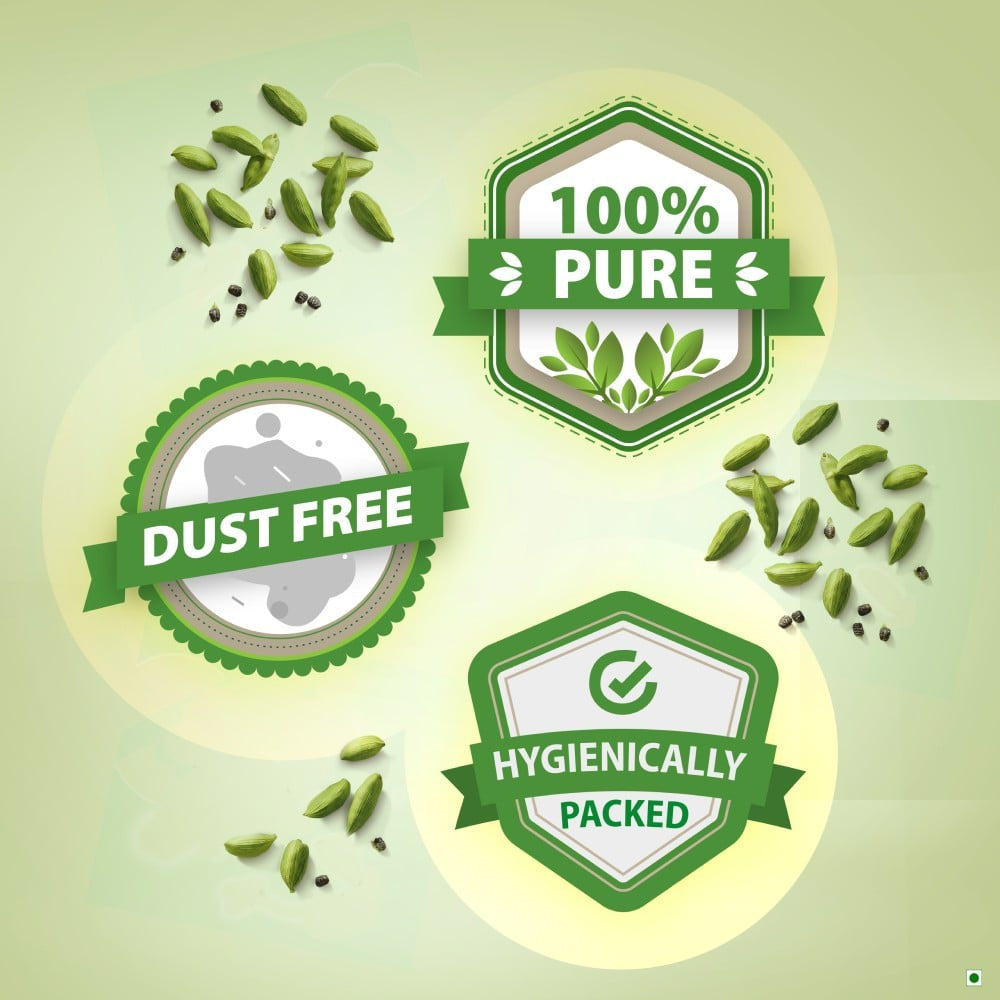 Aashirvaad Green Cardamom Whole : 50 g