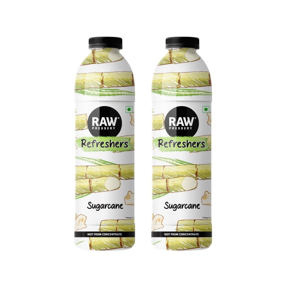 Raw Pressery Refreshers Sugarcane Juice - Pack of 2 : 2 x 750 ml