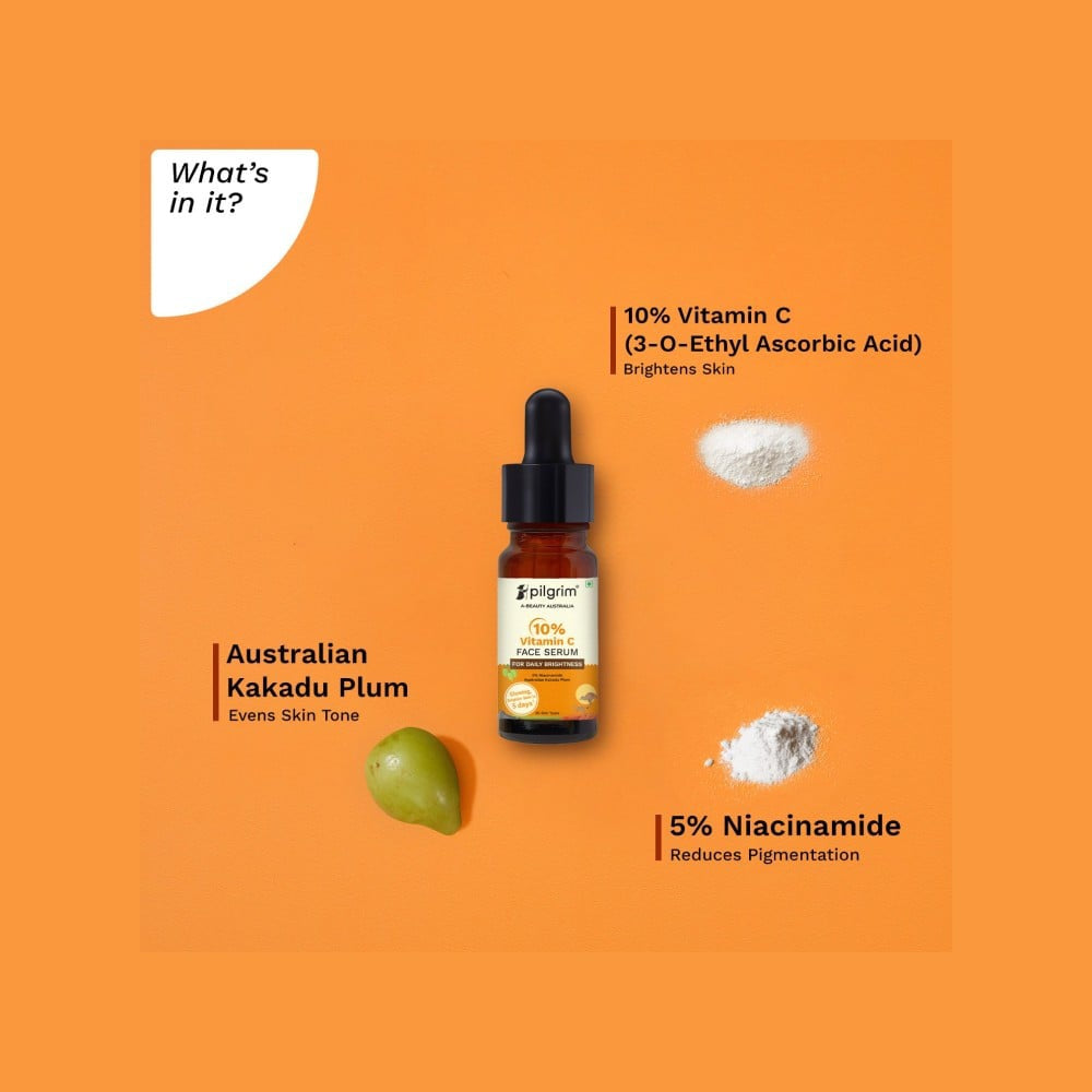 Pilgrim 10% Vitamin C Face Serum : 10 ml