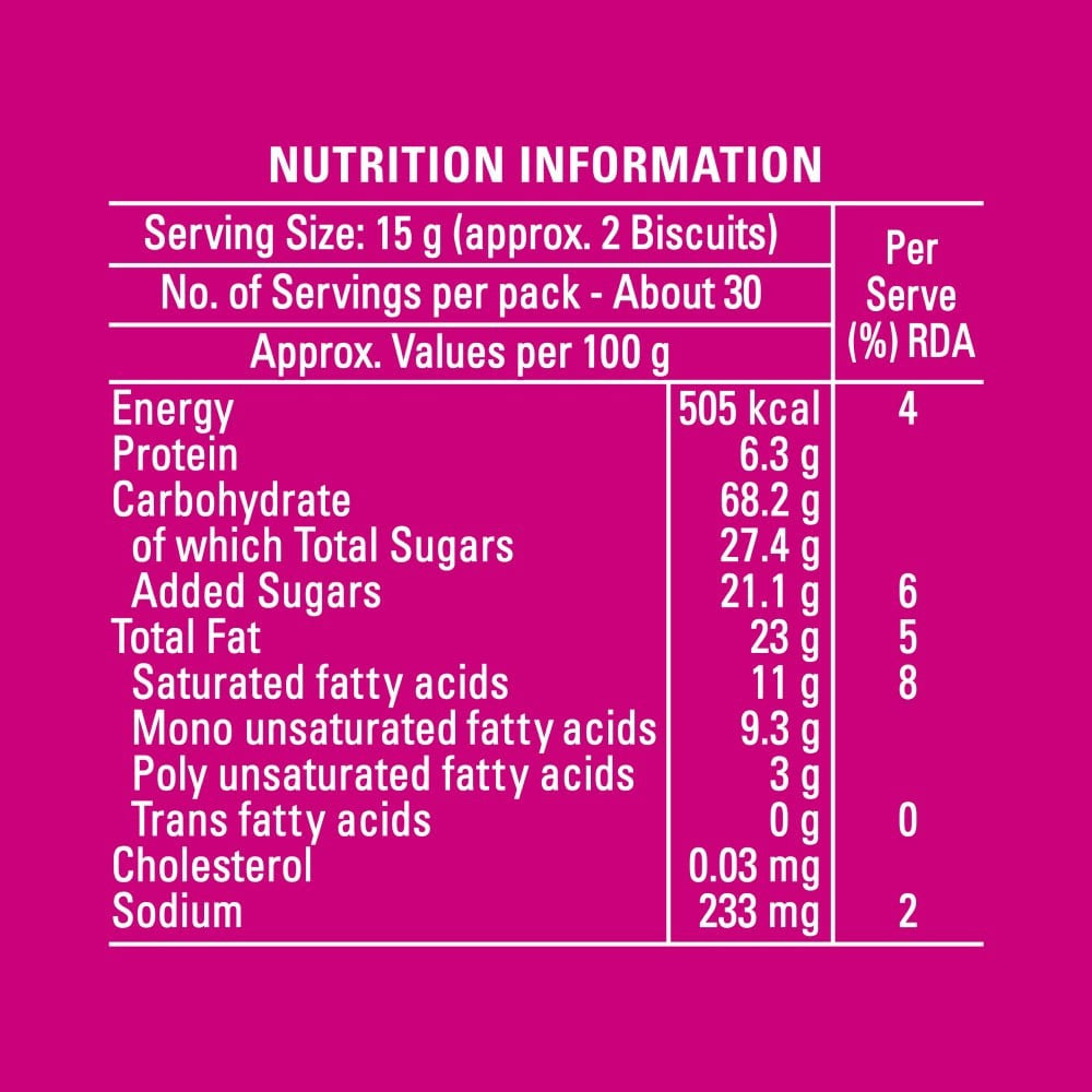 Britannia Good Day Fruit & Nut Cookies : 450 g