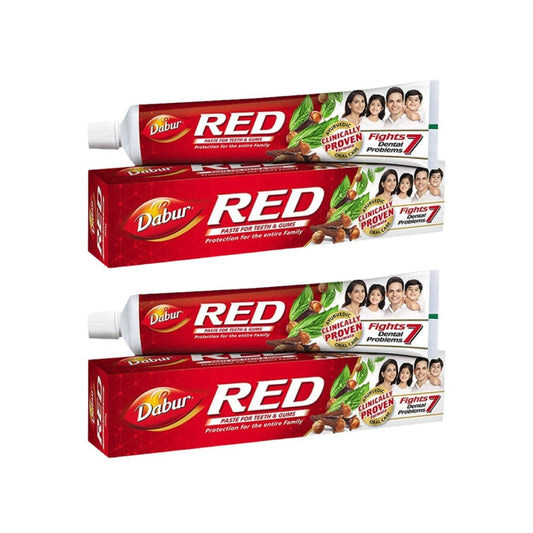 Dabur Red Herbal Toothpaste 200 g - Pack of 2 : 2 x 200 g