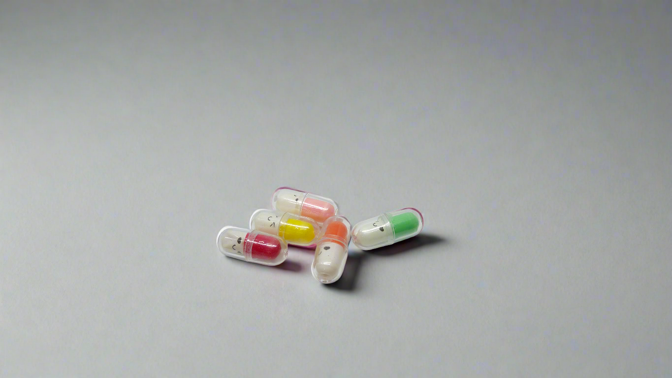 Miniature Happy Pills Set