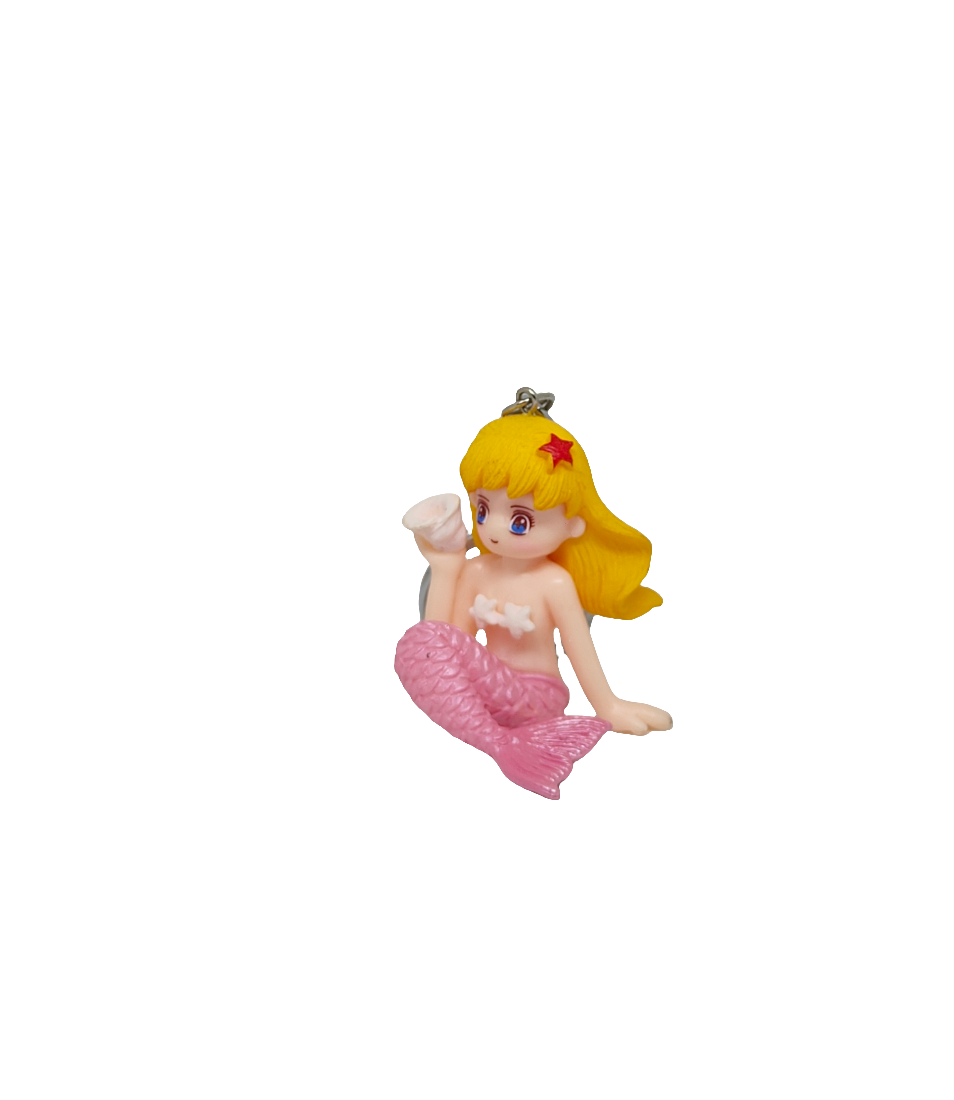 Mermaid Keychain - Sitting Mermaid