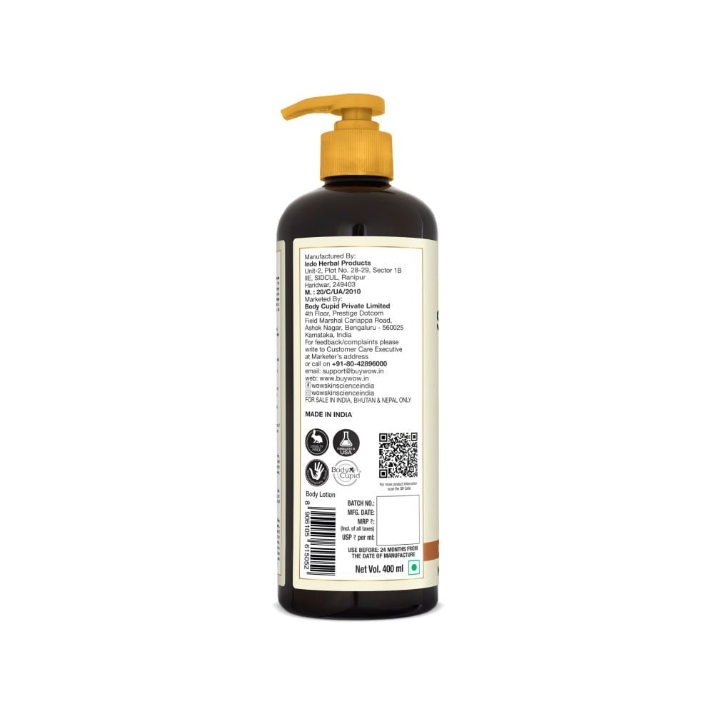 Wow Skin Science Shea Butter with Lactic Acid Body Lotion - Pack of 2 : 2 x 400 ml