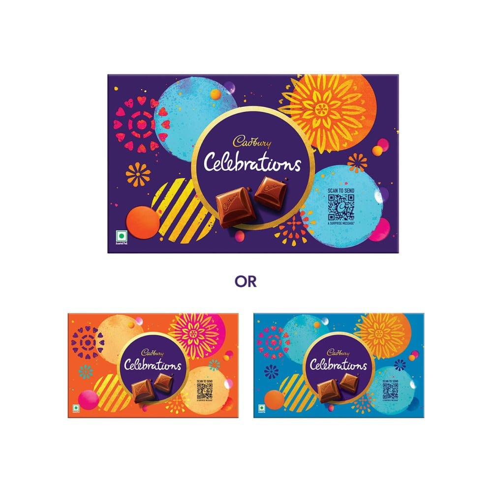 Cadbury Celebrations Assorted Chocolate Gift Pack (172.4 g) - Pack of 3 : 3 x 172.4 g