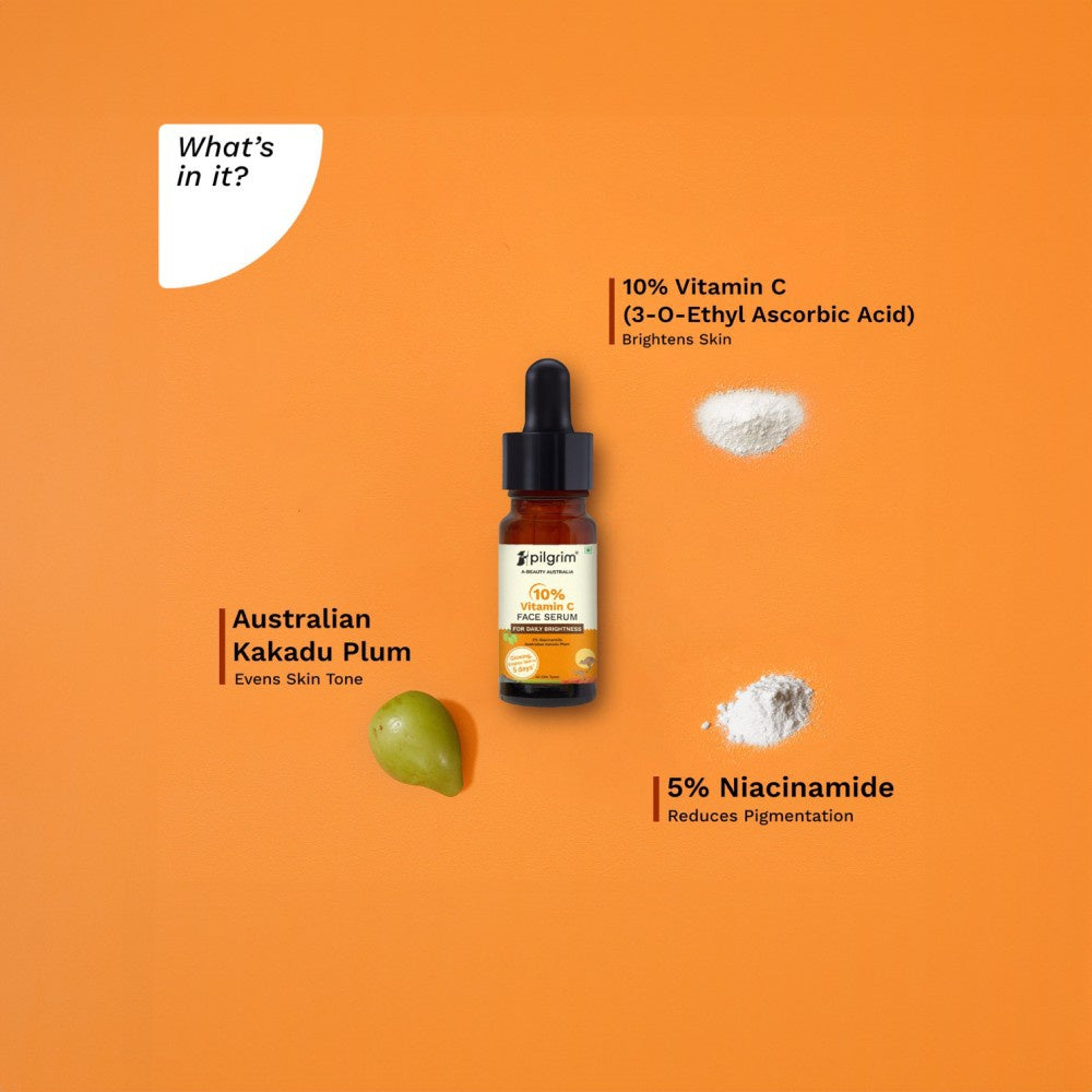 Pilgrim 10% Vitamin C Face Serum : 30 ml