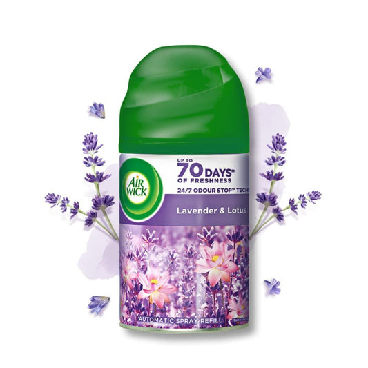 Airwick Freshmatic Automatic Air Freshener Refill (Lavender & Lotus) : 250 ml