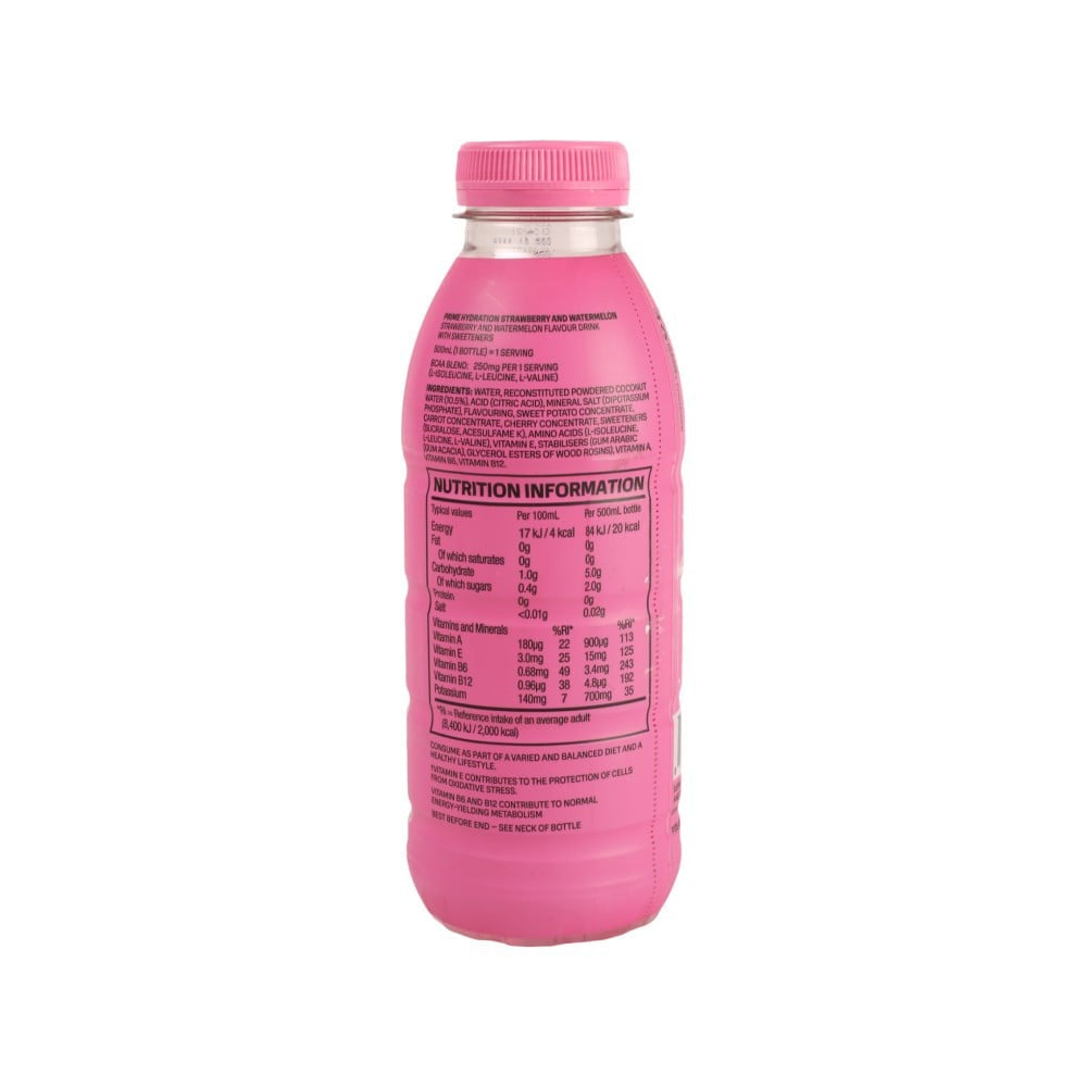 Prime Strawberry Watermelon Hydration Energy Drink : 500 ml