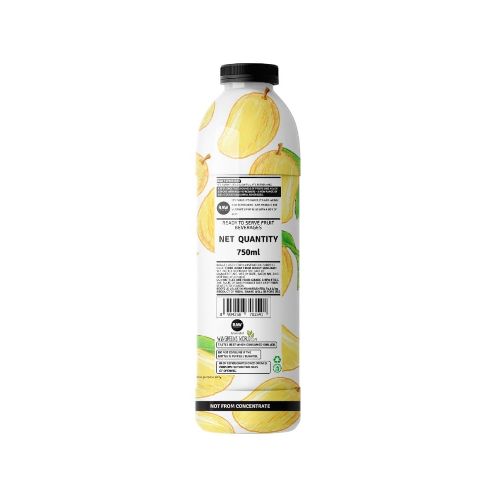 Raw Pressery Refreshers Aam Mango Juice : 750 ml