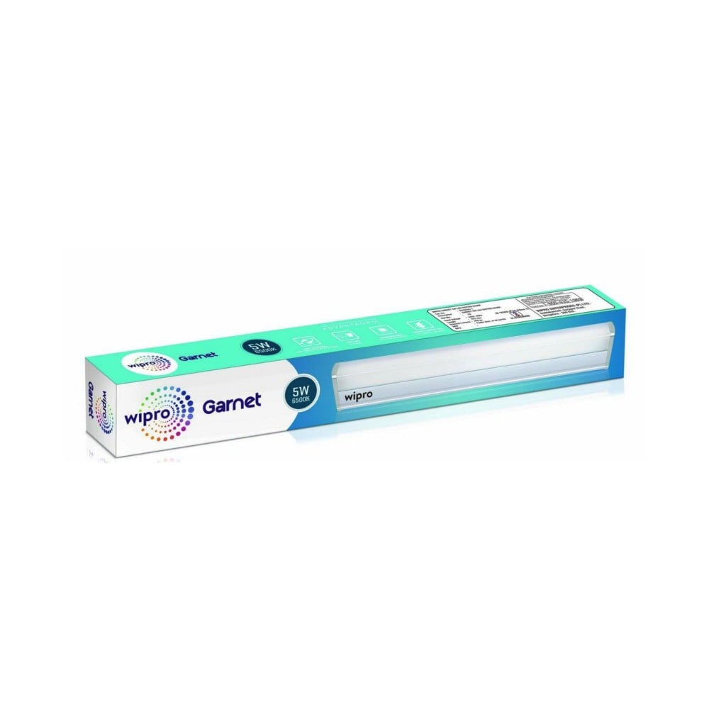 Wipro Garnet 5W LED Batten Light (Cool Day White) : 1 unit