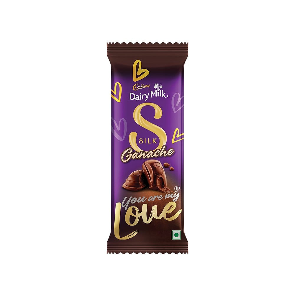 Cadbury Dairy Milk Silk Ganache Flavoured Chocolate Bar : 146 g