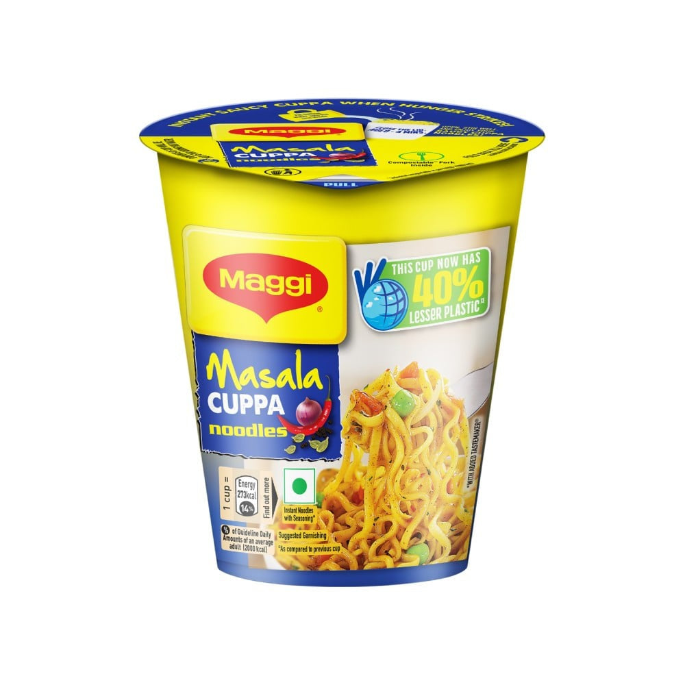Maggi Cuppa Masala Cup Noodles : 70.5 g