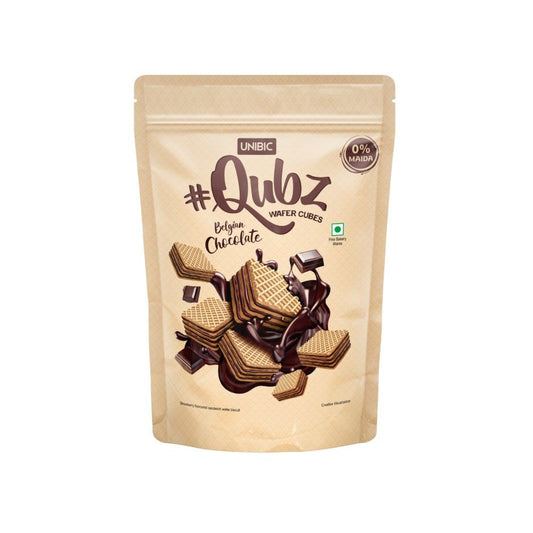 Unibic Qubz Belgium Chocolate Wafer Cube : 120 g