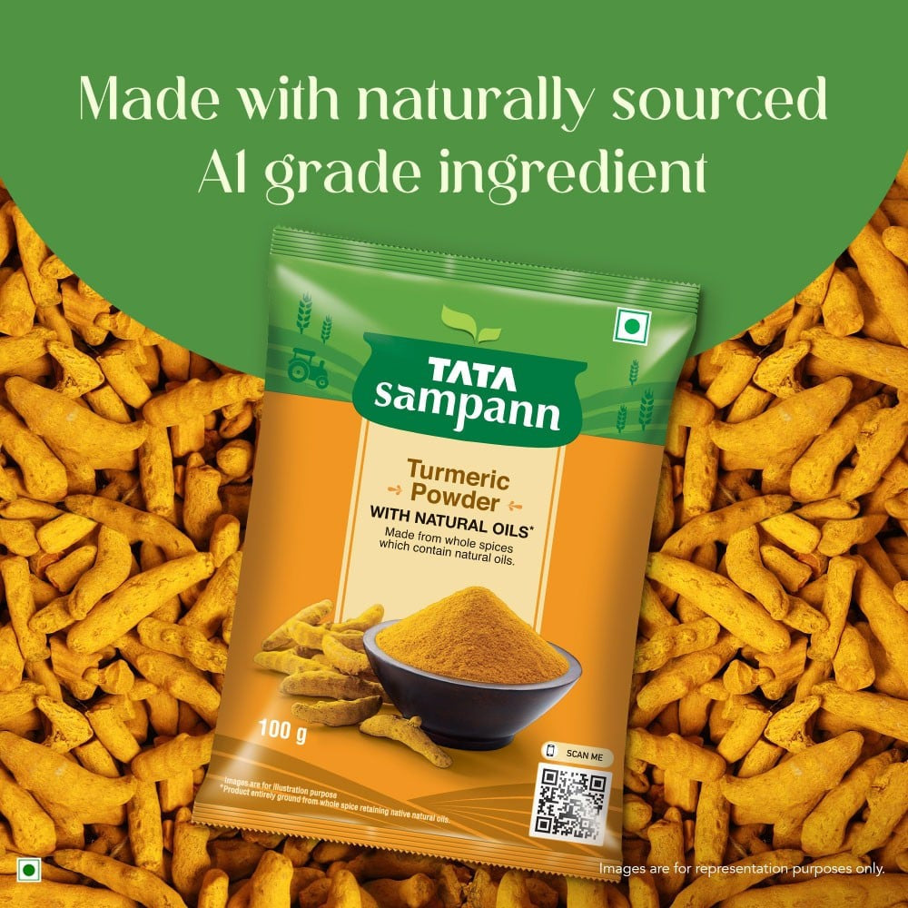 Tata Sampann Turmeric Powder with Natural Oils : 200 g