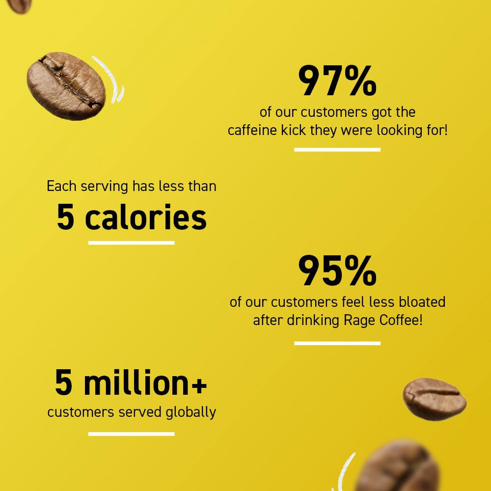 Rage Coffee Classic Silk Blend Instant Coffee : 60 g