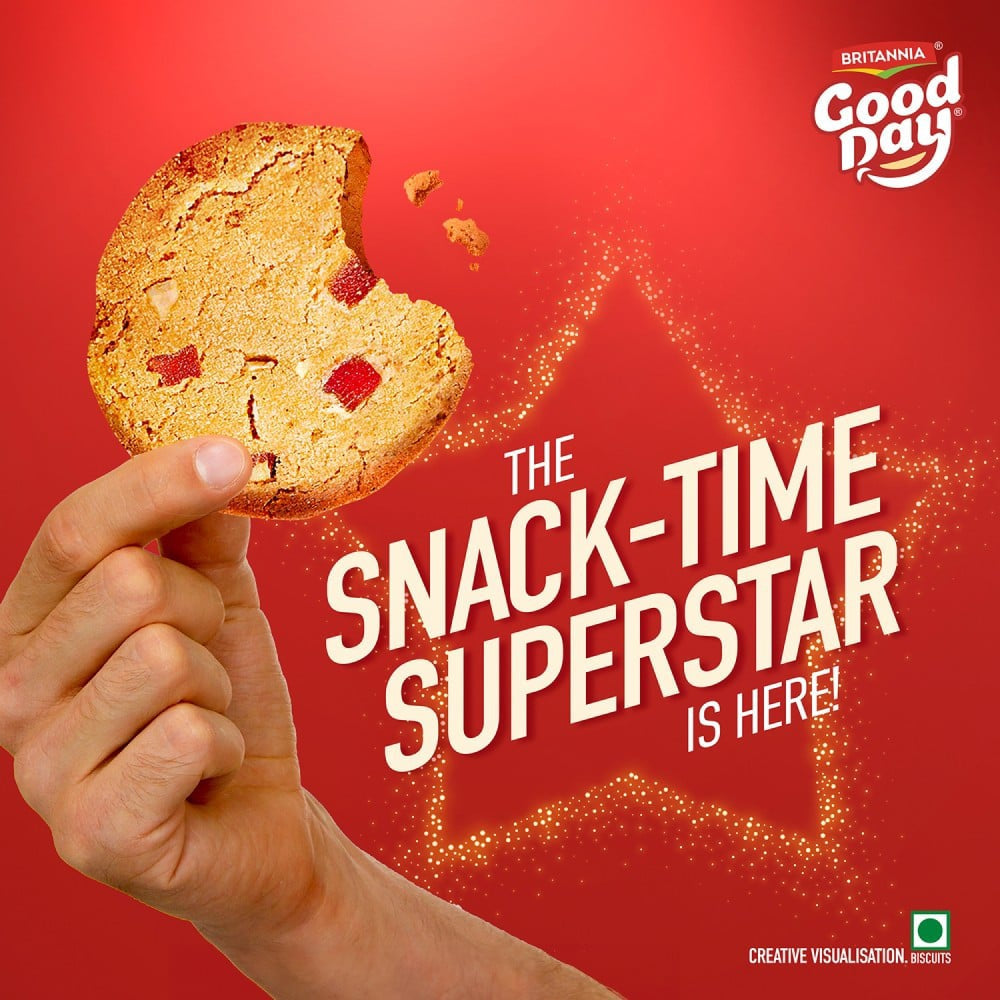 Britannia Good Day Fruit & Nut Cookies : 450 g